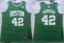 Men's Boston Celtics #42 Al Horford Green Icon Edition Stitched Basketball Jersey