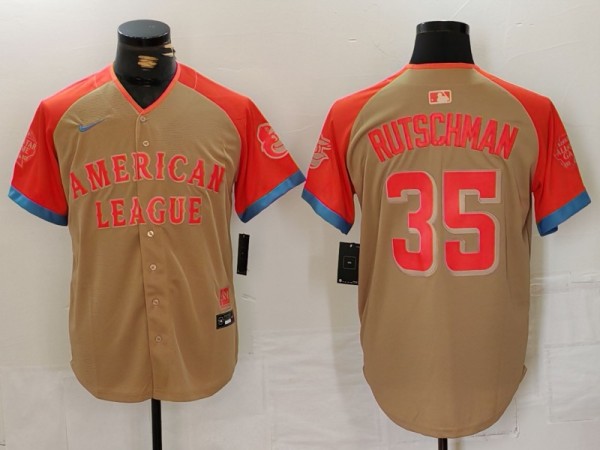 MLB Baltimore Orioles #35 Rutschman 2024 MLB All-Star Game Jersey