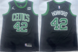 Men's Boston Celtics #42 Al Horford Black Icon Edition Stitched Basketball Jersey