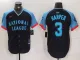 Men's Philadelphia Phillies #3 Bryce Harper Navy 2024 All-Star Stitched Jersey