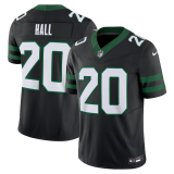 Men's New York Jets #20 Breece Hall Black 2023 F.U.S.E. Vapor Limited Throwback Jersey