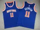 Youth New York Knicks #11 Jalen Brunson Blue Stitched Basketball Jersey