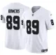 Men's Las Vegas Raiders #89 Brock Bowers White 2023 F.U.S.E. Vapor Untouchable Limited Jersey