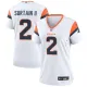Women Denver Broncos #2 Pat Surtain II White 2024 F.U.S.E. Vapor Limited Stitched Football Jersey