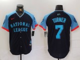 MLB Philadelphia Phillies #7 Turner 2024 All-Star Stitched Jersey