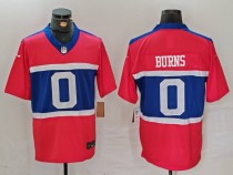 Men's New York Giants #0 Brian Burns Red Alternate Vapor F.U.S.E. Limited Jersey