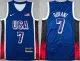 Men’s National Team #7 Kevin Durant 2024 USA Dream Team Olympics Jersey