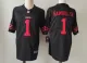 Men's San Francisco 49ers #1 Deebo Samuel Black Vapor Untouchable Limited Jersey