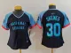 Women Pittsburgh Pirates #30 Paul Skenes 2024 All-Star Stitched Jersey