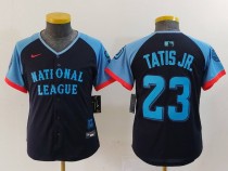 Youth San Diego Padres #23 Fernando Tatis Jr. 2024 All-Star Stitched Jersey