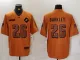Men's Philadelphia Eagles #26 Saquon Barkley 2023 Brown Salute To Service Limited Jersey