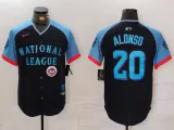 New York Mets #20 Pete Alonso 2024 All-Star Stitched Jersey
