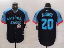 New York Mets #20 Pete Alonso 2024 All-Star Stitched Jersey