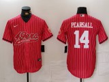 Men's San Francisco 49ers #14 Ricky Pearsall Red Baseball Nike Jersey