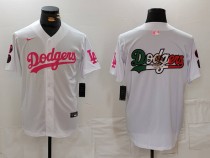 Men's Los Angeles Dodgers White Game Nike Jersey