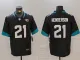Men's Jacksonville Jaguars #21 C.J. Henderson 2020 Black Vapor Limited Jersey