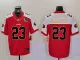Men's San Francisco 49ers #23 Christian McCaffrey Red 2023 F.U.S.E Vapor Untouchable Limited Jersey
