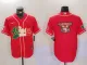 Men's San Francisco 49ers Blank Red Baseball Nike Jersey