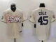 MLB New York Yankees #45 Gerrit Cole Cream Baseball Jersey