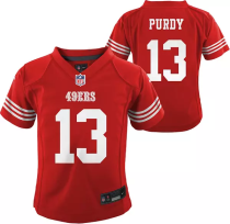 NFL San Francisco 49ers #13 Brock Purdy 2022 New Red Vapor Untouchable Limited Toddlers Jersey