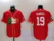 Men's San Francisco 49ers #19 Deebo Samuel Red Baseball Nike Jersey
