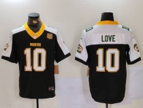 Men's Green Bay Packers #10 Love Black  2023 F.U.S.E Vapor Untouchable Limited Jerse