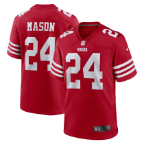 Men's San Francisco 49ers #24 Jordan Mason Red Vapor Untouchable Limited Jersey