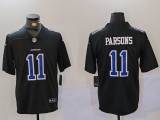 Men's Dallas Cowboys #11 Micah Parsons Black Limited Jersey