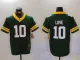 Men's Green Bay Packers #10 Jordan Love Green 2024 F.U.S.E. Vapor Untouchable Limited Jersey