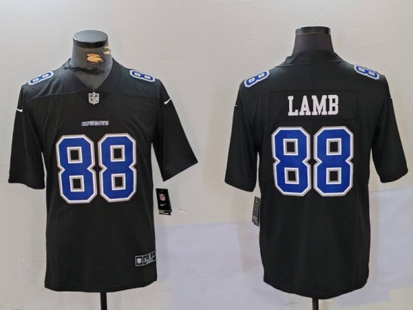 Men's Dallas Cowboys #88 CeeDee Lamb 2024 Mexico Black. Limited Jersey