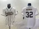 Men's New Orleans Saints #32 Tyrann Mathieu White Baseball Jersey