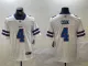 Men's Buffalo Bills #4 Cook White Vapor Untouchable Limited Stitched Jersey