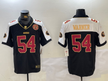 Men's San Francisco 49ers #54 Fred Warner Black F.U.S.E. Golden Gate Bridge With 3-Star Patch Jersey