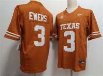 Men's Texas Longhorns #3 Quinn Ewers Orange F.U.S.E Limited Stitched Jersey