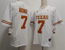 Men's Texas Longhorns #7 Isaiah Bond White F.U.S.E Limited Stitched Jersey