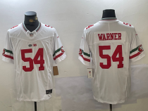 Men's San Francisco 49ers #54 Fred Warner White 2023 F.U.S.E. Vapor Untouchable Jersey