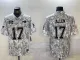 Men's Buffalo Bills #17 Josh Allen Arctic Camo 2024 F.U.S.E. Salute to Service Jersey