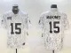 Men's Kansas City Chiefs #15 Patrick Mahomes Arctic Camo 2024 F.U.S.E. Salute to Service Jersey