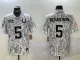 Men's Indianapolis Colts #5 Anthony Richardson Arctic Camo 2024 F.U.S.E. Salute to Service Jersey