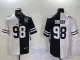 Men's Las Vegas Raiders #98 Maxx Crosby Black/White Split 2020 Vapor Untouchable Limited Jersey
