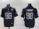 Men's Las Vegas Raiders #98 Maxx Crosby Black Fashion Limited Jersey