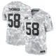 Men's Kansas City Chiefs #58 Derrick Thomas Arctic Camo 2024 F.U.S.E. Salute to Service Jersey