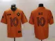 Men's Denver Broncos #10 Bo Nix 2023 Brown Salute To Service Limited Jersey