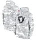 Men's Las Vegas Raiders 2024 Arctic Camo Salute To Service Club Fleece Pullover Hoodie