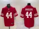 San Francisco 49ers #44 Kyle Juszczyk Red Red New Scarlet Vapor Untouchable Limited Jersey