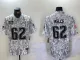 Men's Philadelphia Eagles #62 Jason Kelce Arctic Camo 2024 F.U.S.E. Salute to Service Jersey