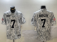 Men’s Kansas City Chiefs #7 Butker Arctic Camo 2024 F.U.S.E. Salute to Service Jersey