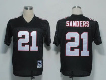 NFL Jerseys Atlanta Falcons 21 Deion Sanders Black M&N 1990