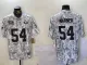 Men's San Francisco 49ers #54 Fred Warner Arctic Camo 2024 F.U.S.E. Salute to Service Jersey