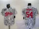 Men's San Francisco 49ers #54 Fred Warner 2024 Arctic Camo Salute to Service Jersey